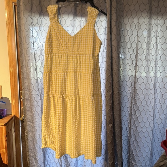 Gingham maxi - Picture 2 of 4